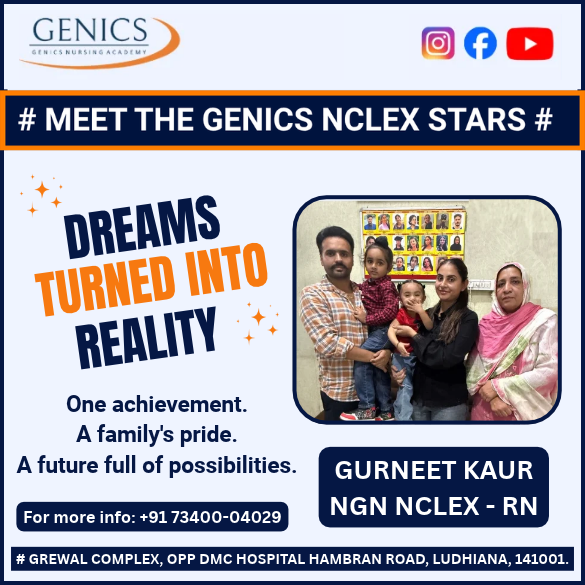 Meet the Genics NCLEX Stars – NGN NCLEX-RN Success Story image